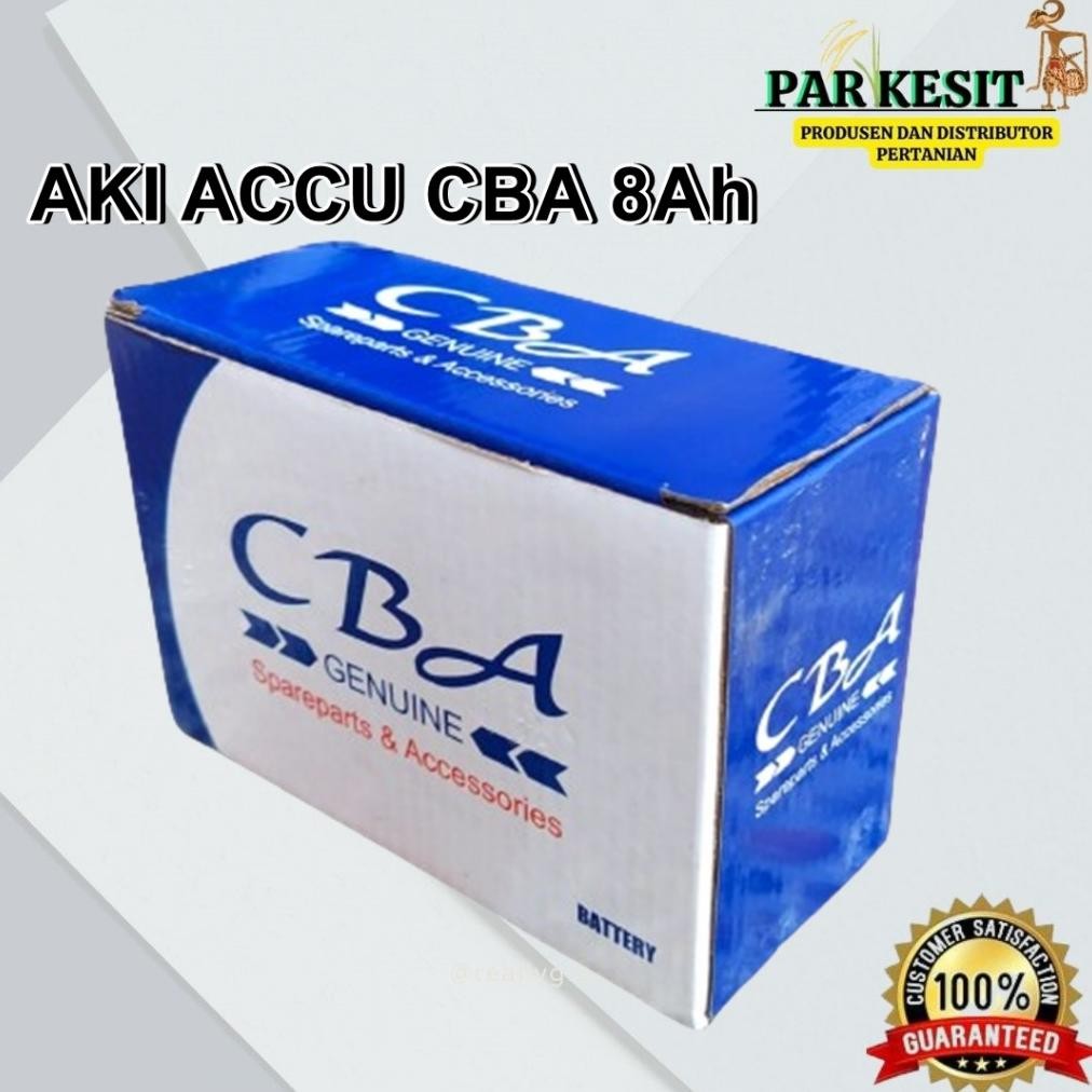 Aki Sprayer Tangki CBA | 8ah 12V AKI ACCU 8 AH 12 VOLT ORI CBA SPRAYER ELEKTRIK BATTERY SPRAYER
