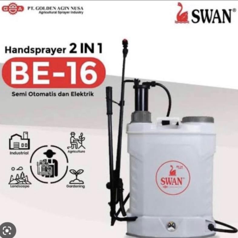 Sprayer elektrik swan be 16 alat semprot hama