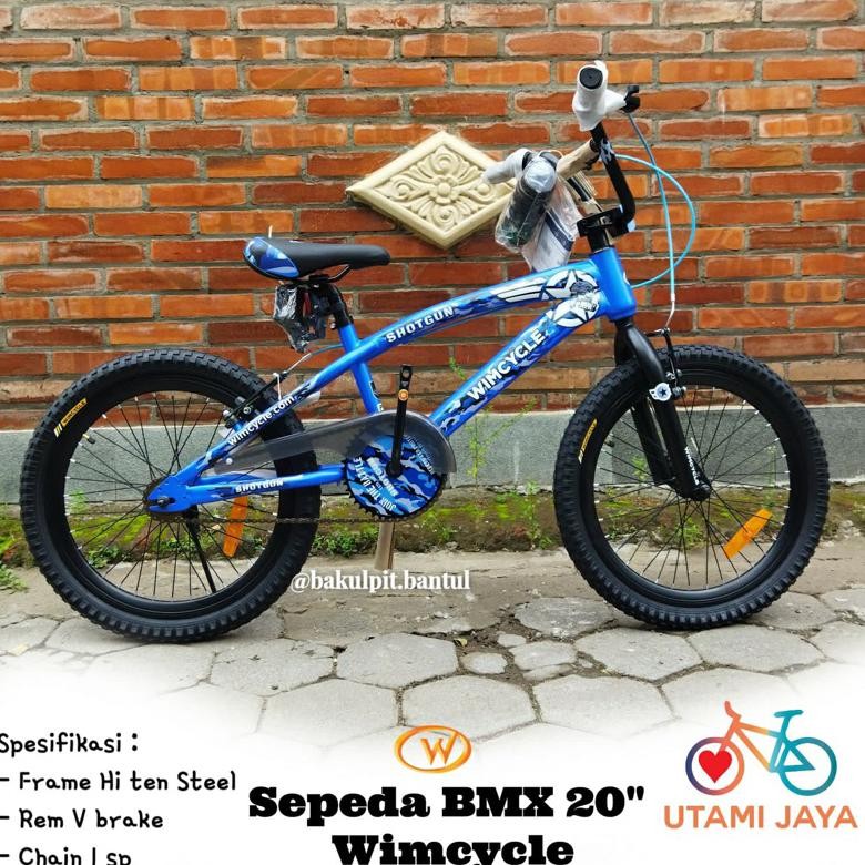 Sepeda BMX Wimcycle shutgun bronco ring 20 / BMX  Morison / BMX Atlantis / BMX new phoenix /  BMX Ex