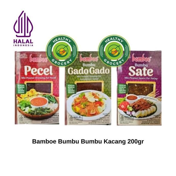 

$+$+$+$+] Bamboe Bumbu Gado Gado 200gr / Sate / Pecel / Bamboe Bumbu Kacang