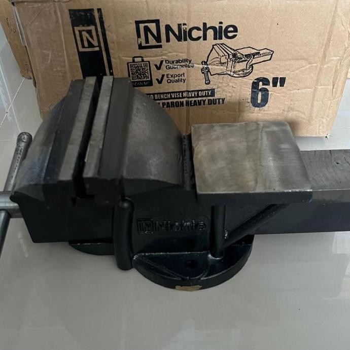 ~~~] Ragum Catok Paron Tanggem Catok Meja 6 Nichie Inchi Heavy Duty