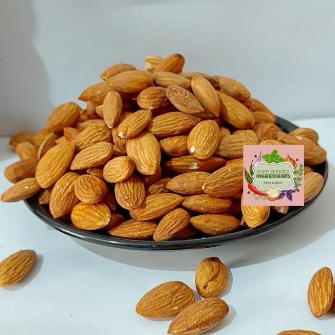 

$+$+$+$+] Kacang almond matang 500gram / Roasted almond