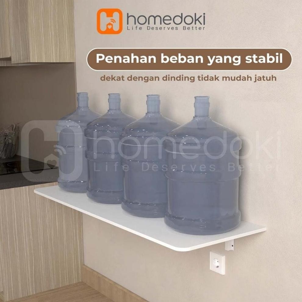 Meja Lipat Dinding/Meja Tempel Dinding/Meja Dinding Tembok/Meja Makan Lipat Dinding