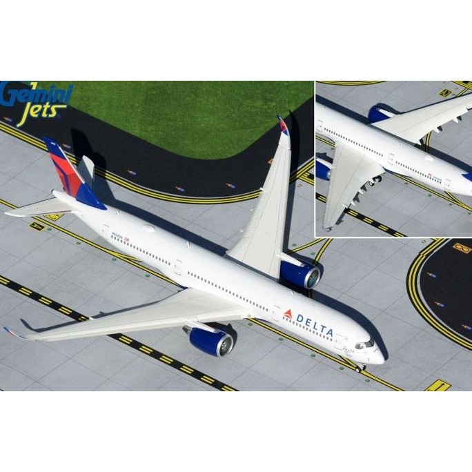 Gemini Jets Delta Airlines A350-900 N502DN The Delta Spirit Flaps Down