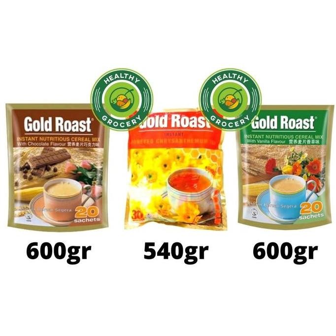 

((((()paling dicari] Gold Roast Instant Nutritious Cereal Mix Cokelat / Vanilla / Chrysant