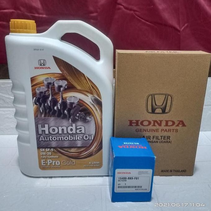 PAKET MURAH OLI HONDA EPRO GOLD JAZZ, CITY, HRV, BRV (ORIGINAL)