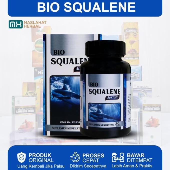 

Terlaris Bio Squalene Ekstrak Minyak Hati Ikan Hiu Bpom & Halal Mui Suplemen Omega 3 Vitamin Herbal Untuk Hyperhidrosis Keringat Berlebih Dingin Mengucur Deras Cemas Bau Badan Ketiak Nyengat