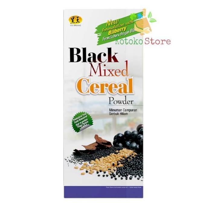 

Sale Hei Hwang Black Mixed Cereal Powder / Minuman Sereal Biji Hitam 450Gr
