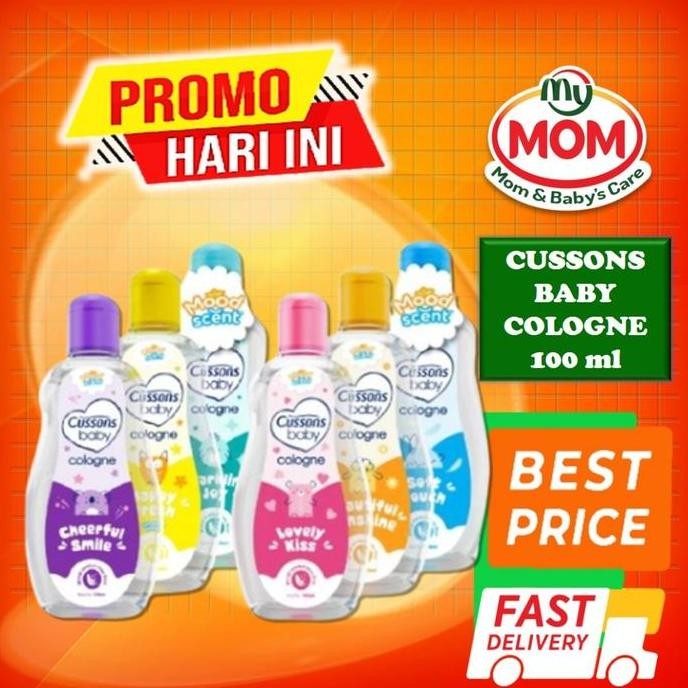 Cussons Baby Cologne 100 ml / Cusson Cologne Bayi Cussons Baby