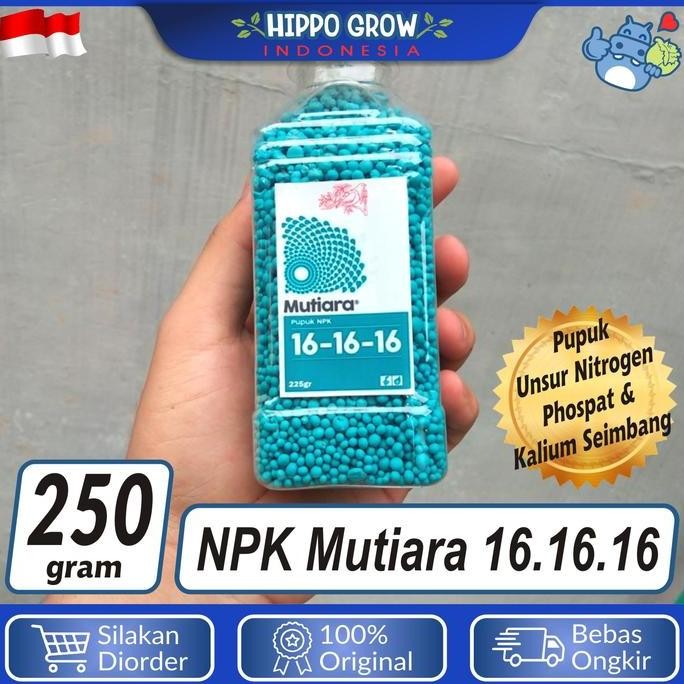 

Terlaris Repack Botol - Pupuk Npk Mutiara 16.16.16 - Isi 250Gr Original Meroke