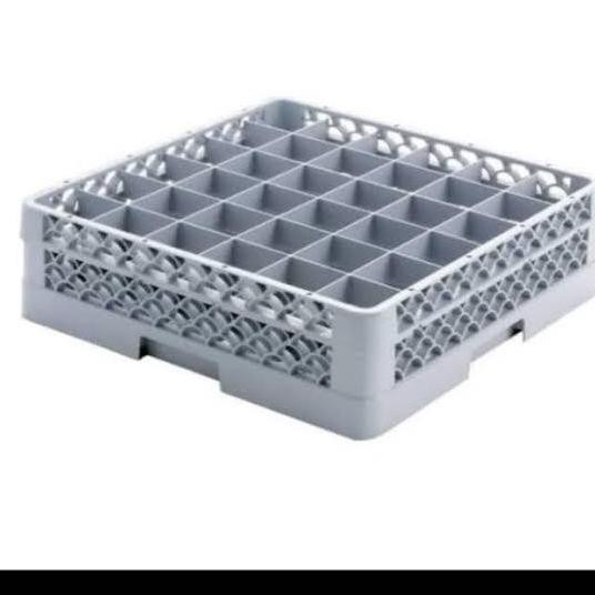 /////] Kontainer Gelas Green Leaf 36 Lubang Rak Gelas Cafe Hotel Restoran Abu