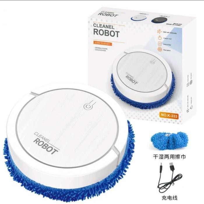 Robot Pembersih Otomatis Sapu Cleaner Robot Pel Lantai Stetril Uv Original Dan Terpercaya