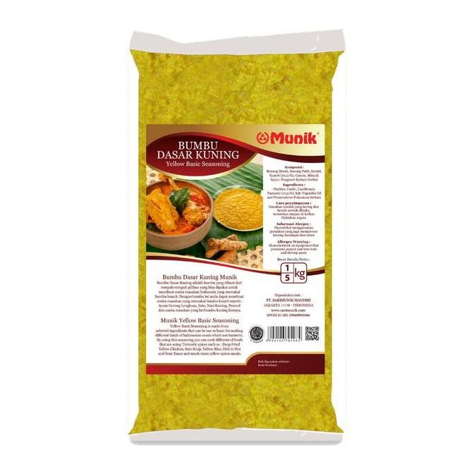 

langsung order saja] Bumbu Munik Bumbu Dasar Kuning - 1000gr