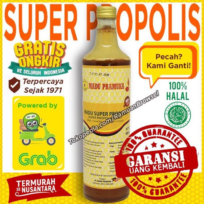

BARU MADU PRAMUKA SUPER PROPOLIS 650 ML