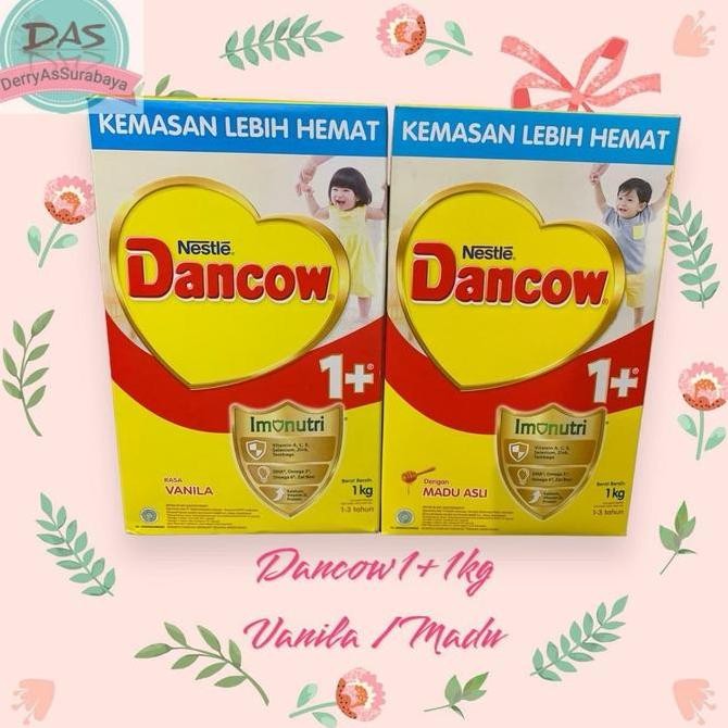 

BARU DANCOW 1+ VANILLA-MADU 1000GR / SUSU PERTUMBUHAN NESTLE