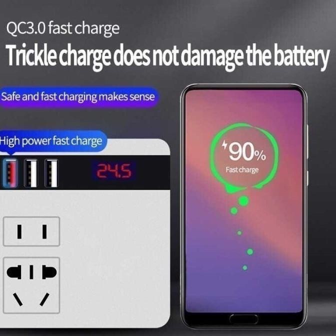 E - CAR STUFF K7 / CHARGER SERBAGUNA UNTUK MOBIL TF