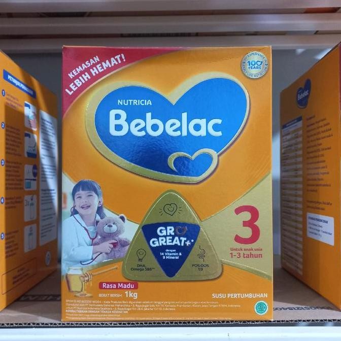 

BARU BEBELAC TAHAP 3 ( 1-3 TAHUN) MADU/VANILA 1000GRAM