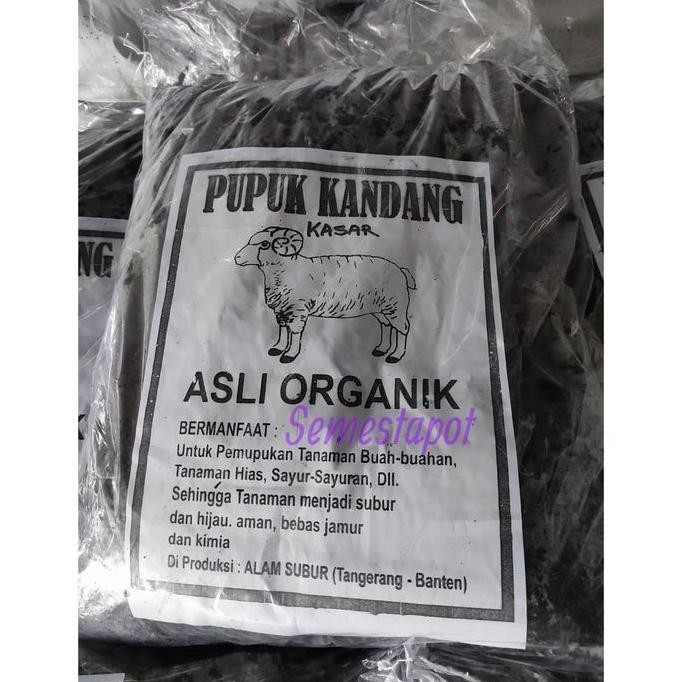 

Terlaris Pupuk Kandang Kambing Kasar Alam Subur Karung