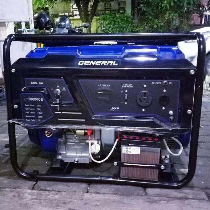 Generator Listrik / Genset Bensin General ET 10000 CE - 8000 watt
