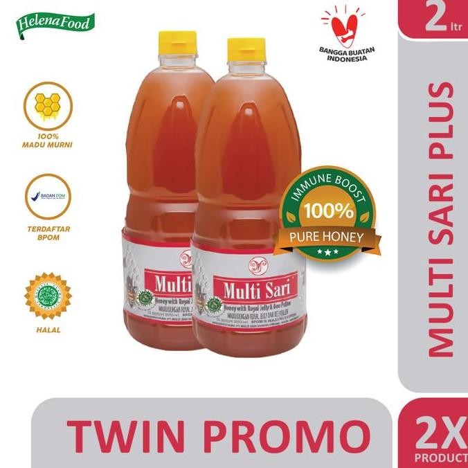 

BARU MADU MURNI ASLI MULTISARI PLUS 2000 ML (TWIN )