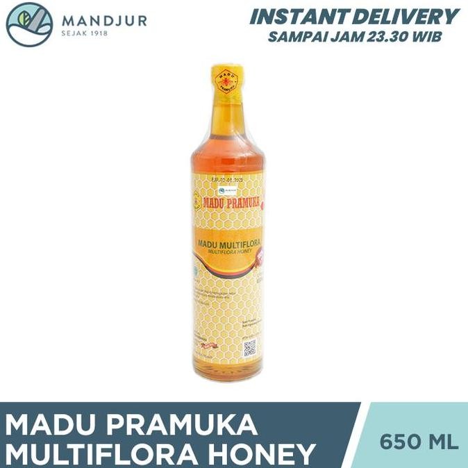 

BARU MADU PRAMUKA MULTIFLORA 650 ML - MADU ALAMI DARI BERBAGAI NECTAR FLORA