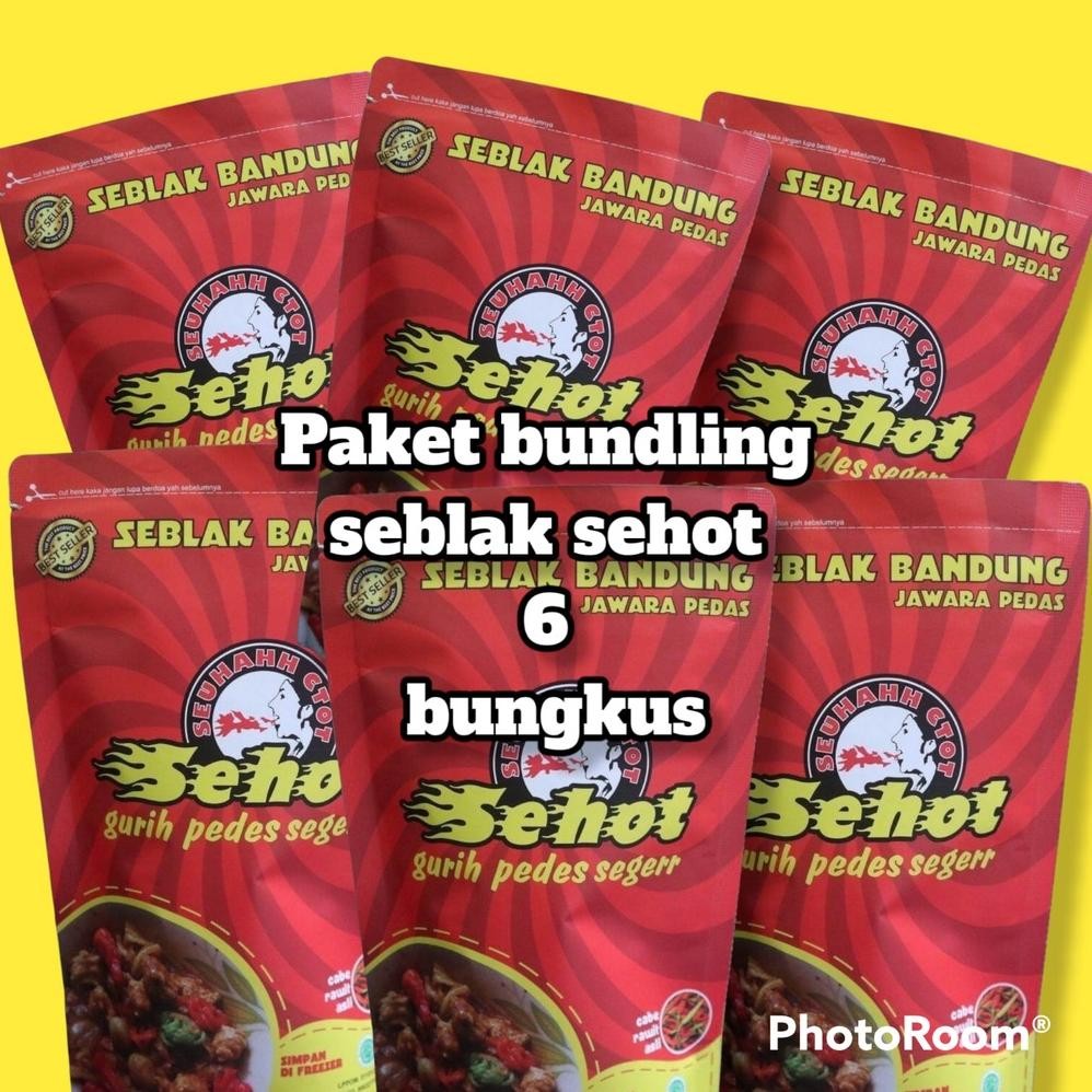 

SEHOT- PAKET SEBLAK 6 BKS