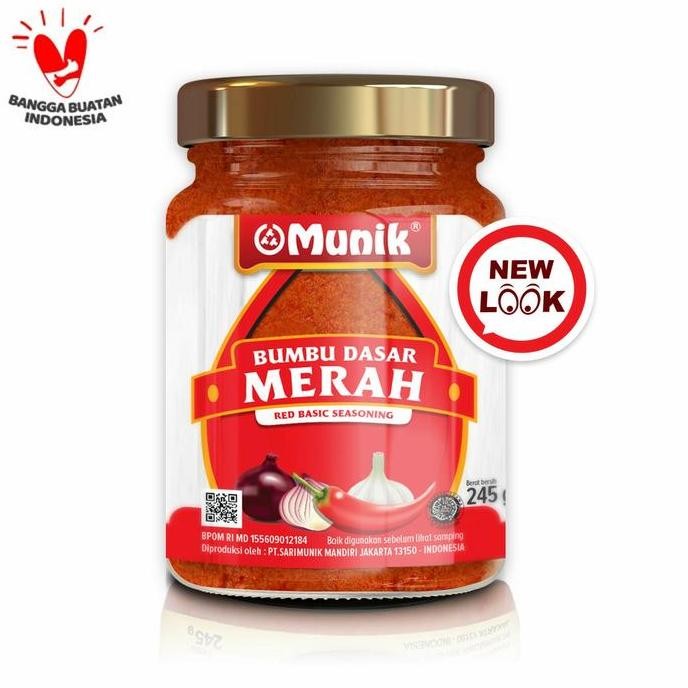 

hanya disini] Bumbu Dasar Merah Munik - 245 gr