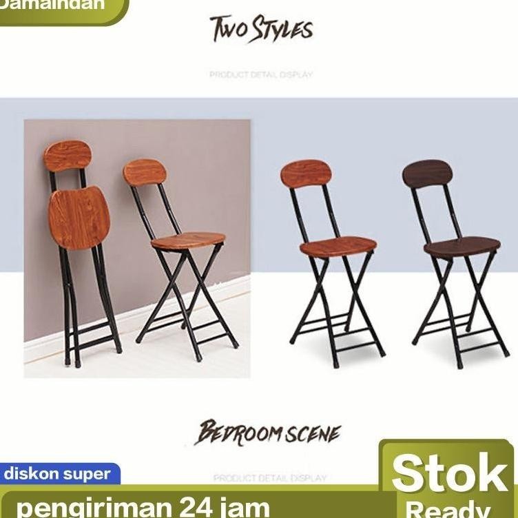 Kursi Lipat / Kursi Makan / Kursi Lipat Portable / Kursi Makan Lipat /Kursi Makan Kayu /Kursi Kayu M