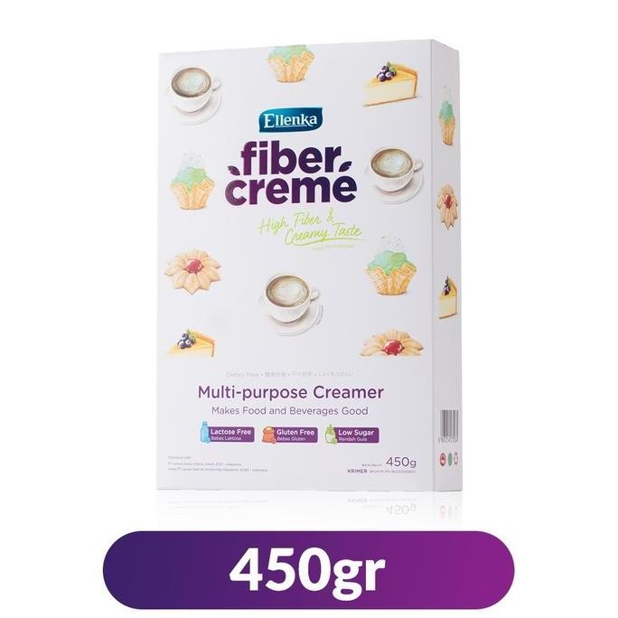 

Baru Krimer Keto Fiber Creme Ellenka Creamer Sehat Pengganti Santan 450 Gr