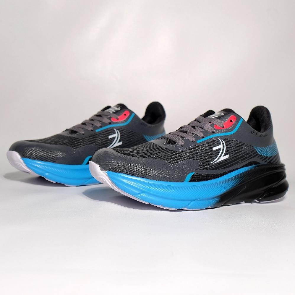 Sepatu Zevil Sneakers Pria Olahraga Zevil Ferfent Gray Running Sport Men Lari Jogging