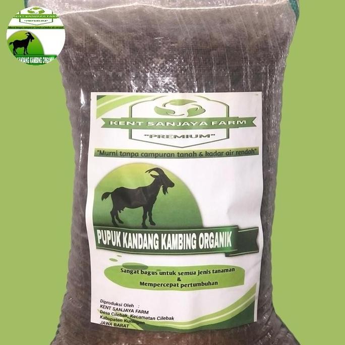 

Terlaris Pupuk Kandang Premium Butiran Kohe Kambing Organik Kering Sempurna Tanpa Campuran Berat Perkarung (4 Kg - 4.5 Kg)