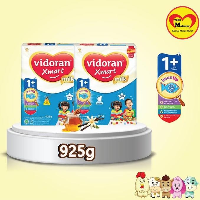 

BARU VIDORAN XMART 1+ VANILA / MADU 925GR / TOKO MAKMUR ONLINE BUBUK