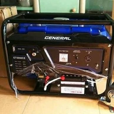 Generator Listrik / Genset Bensin General ET 5000 - 3200 watt