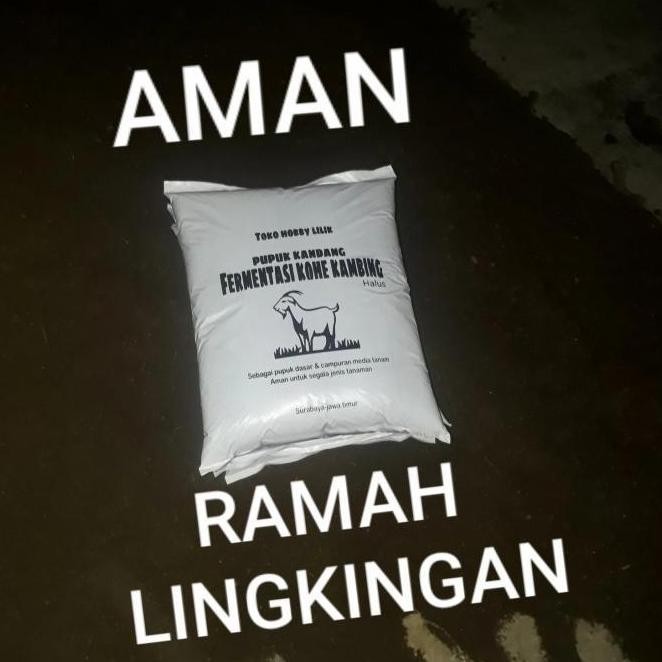 

Terlaris Pupuk Kandang Fermentasi Kohe Kambing,Halus