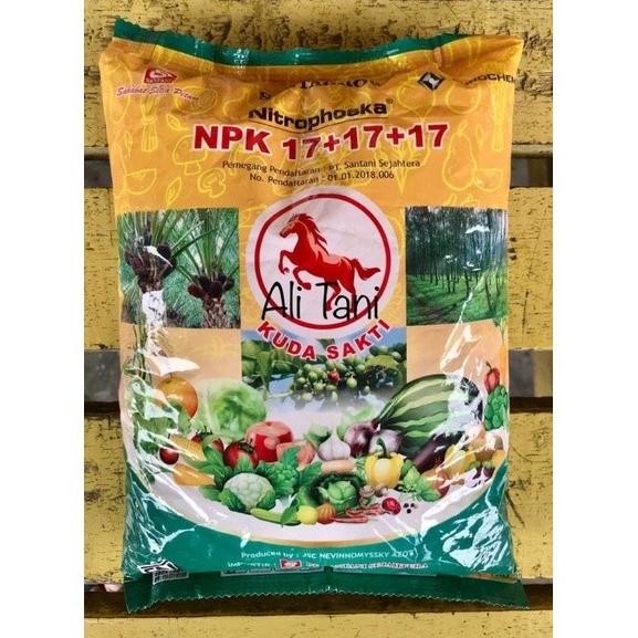 

Terlaris Pupuk Npk 17-17-17 Cap Kuda Sakti Kemasan 1 Kg Lhehgv 5162Xz