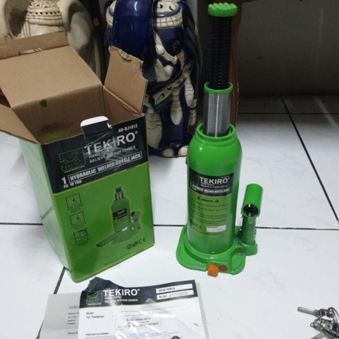 DONGKRAK MOBIL 10 TON TEKIRO DONGKRAK BOTOL