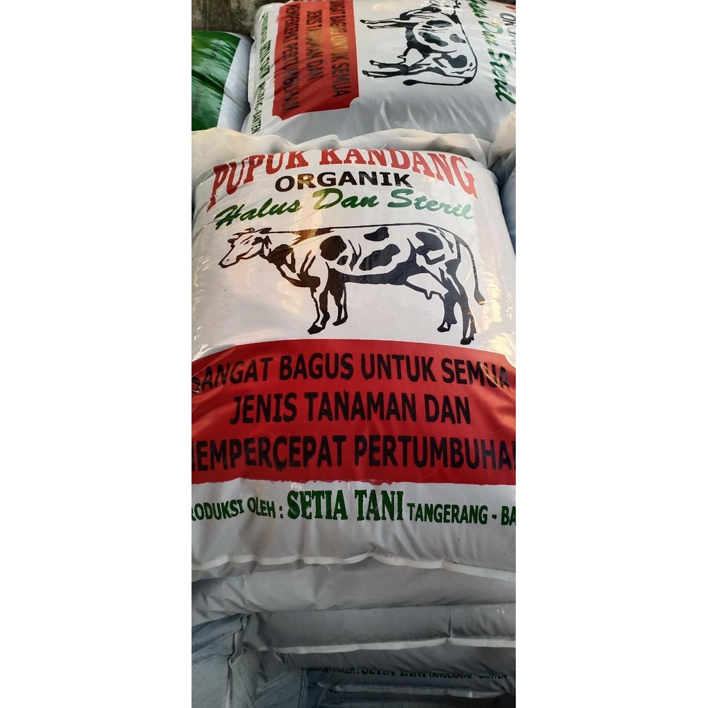 

Terlaris Pupuk Kandang Sapi & Kambing Repack 1Kg Kiloan Kohe Untuk Tanaman