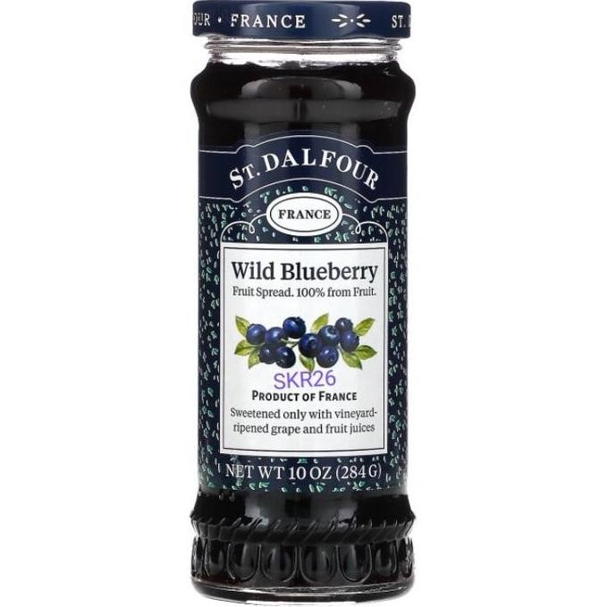 

Baru St Dalfour Fruit Spread - Wild Blueberry 284 G