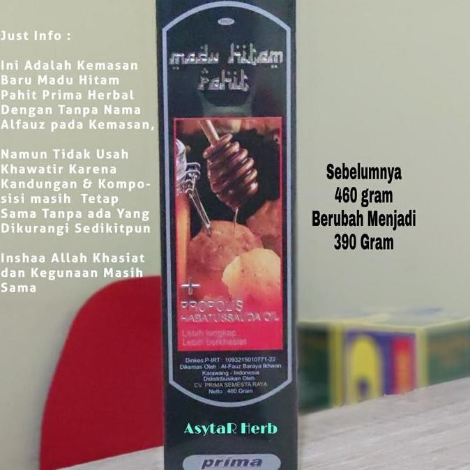 

BARU MADU HITAM PAHIT AL-FAUZ MULTIKHASIAT, BUKTIKAN!