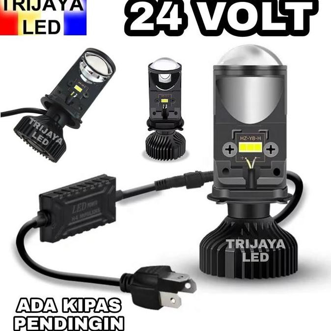 tersedia lampu led utama 24 volt projector mini h6 h7 h4 jauh dekat high low