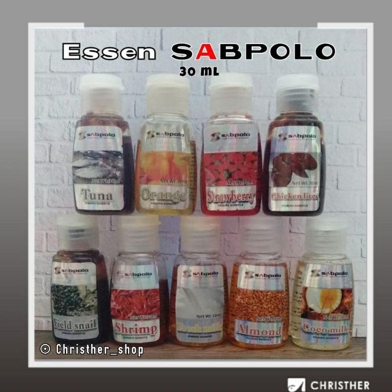 Essen Pancing SABPOLO Oil Base 30 mL / Esen Pancing Essence Fishing Attractant Catch Scent