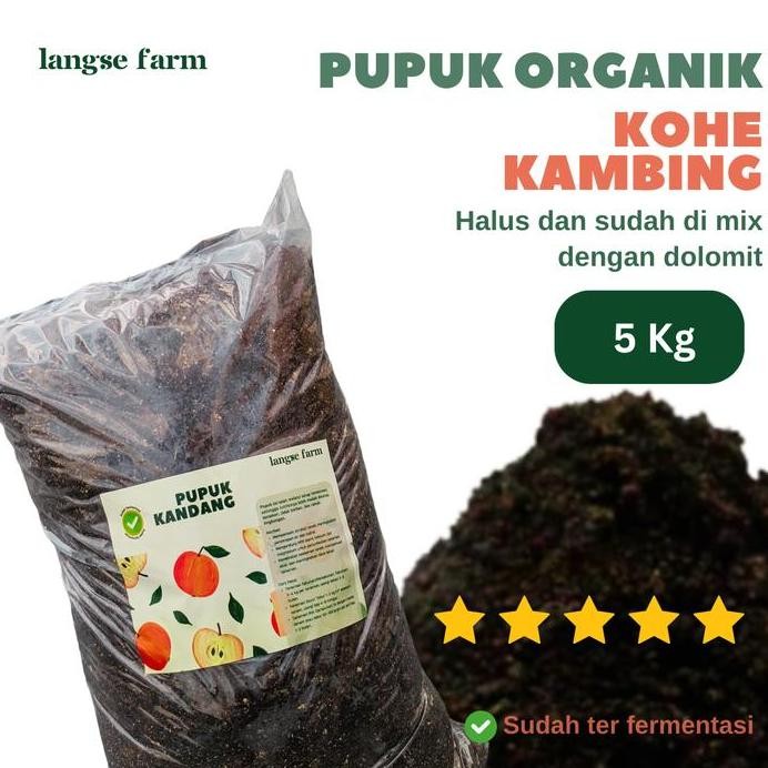 

Terlaris Media Tanam Organik, Pupuk Kandang Kambing Halus