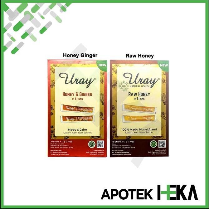 

BARU MADU URAY STICK BOX ISI 10 SACHET - MADU MURNI