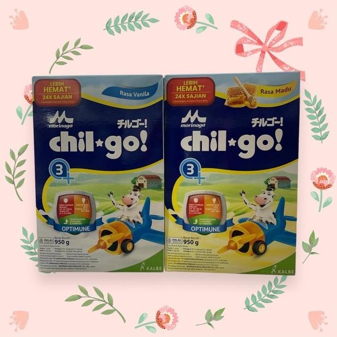 

BARU CHILGO 3+ 950GR VANILA MADU (SUSU MORINAGA)
