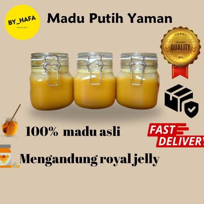 

BARU MADU PUTIH SIDR YAMAN 1 KG SIDIR PUTIH ASLI