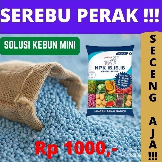 

Terlaris Repacking 30 Gram Pupuk Npk Mutiara 16-16-16 Umum Semua Jenis Tanaman