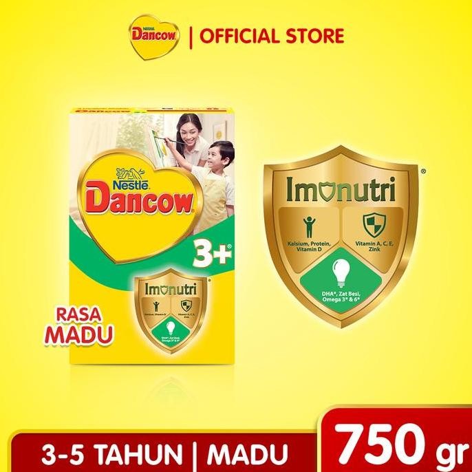 

BARU NESTL DANCOW 3+ MADU SUSU ANAK 3-5 TAHUN BOX 750G
