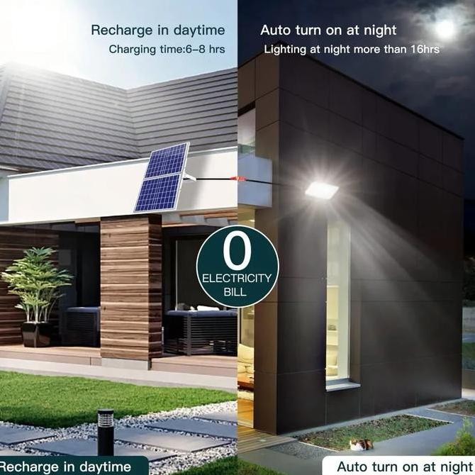 tersedia lampu tenaga surya lampu led surya solar cell lampu outdoor super terang 1000w lampu sorot 