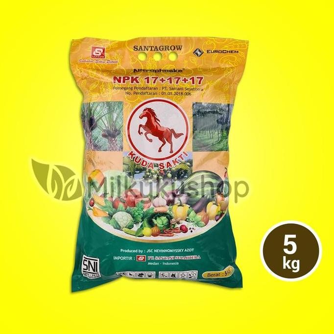 

Terlaris Pupuk Santagrow Nitrophoska Npk 17 17 17 Isi 5 Kg Kemasan Pabrik