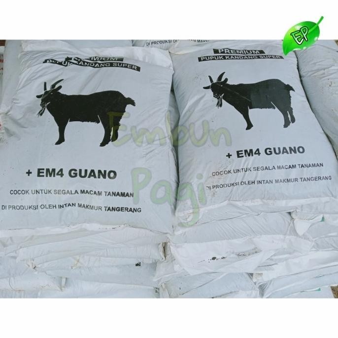 

Terlaris Griyana-Media Tanam Pupuk Kandang 8-10Kg Super Premium +Em4 Guano 1 Sak Murah